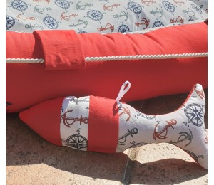 Stickserie ITH - Flip 'n Fold Fische - inkl. Schriftzüge